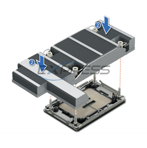 Dell R670 (G17) 1U L-Type Heatsink |