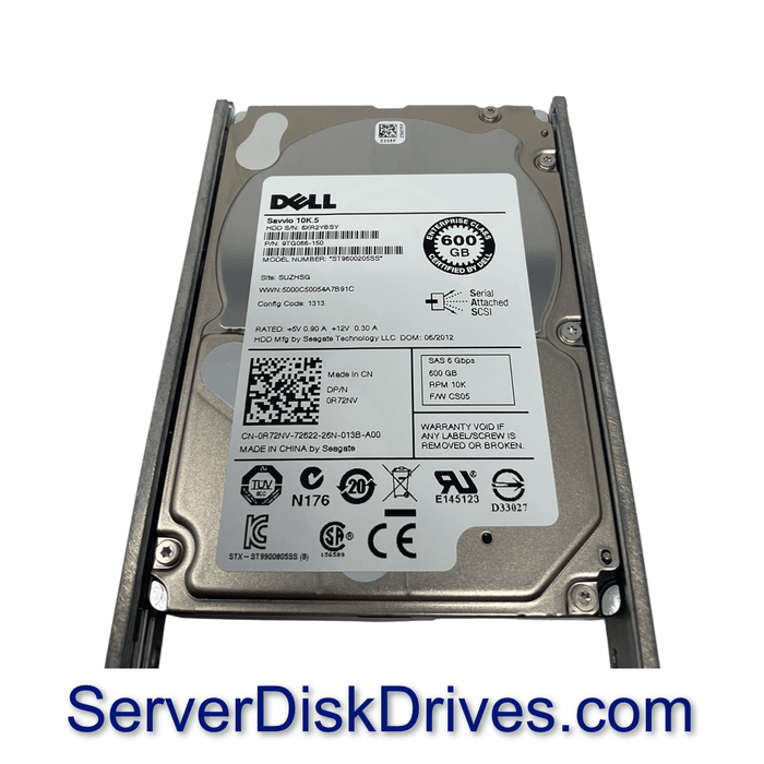 ST9600205SS — Dell R72NV 600gb 10k 6G SAS Hard Drive