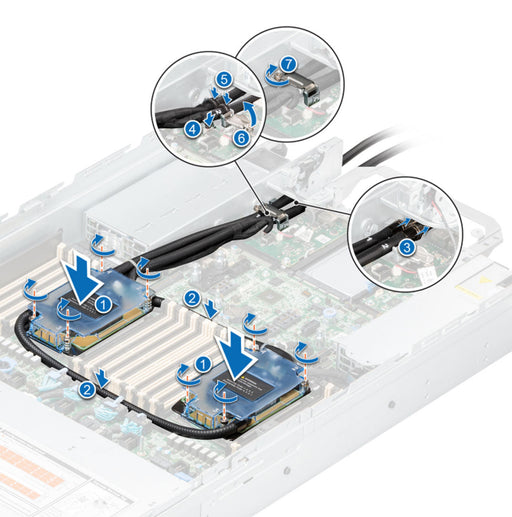 Dell R7525 (G15) Dual Liquid Cooling Heatsink | 40DRG