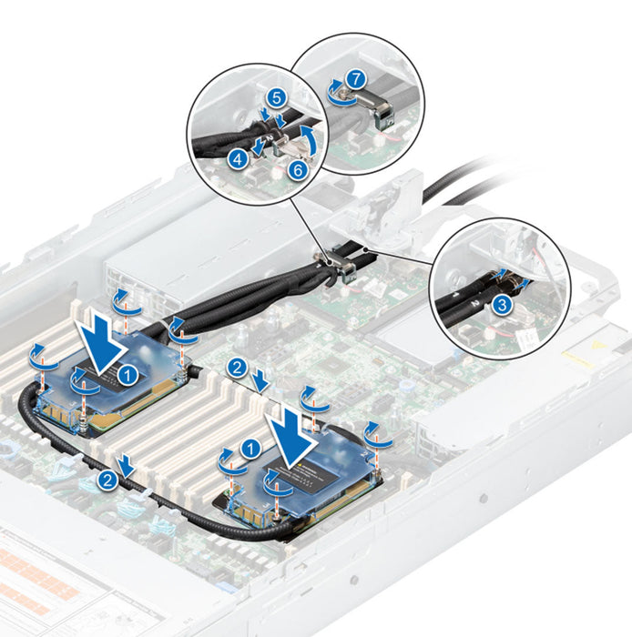 Dell R7525 (G15) Dual Liquid Cooling Heatsink | 40DRG