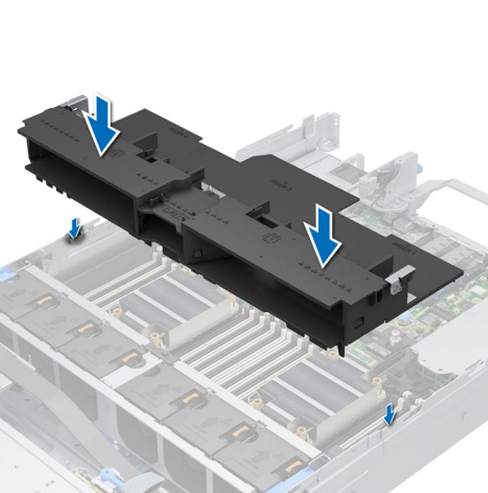 Dell R760 (G16) GPU Air Baffle Kit