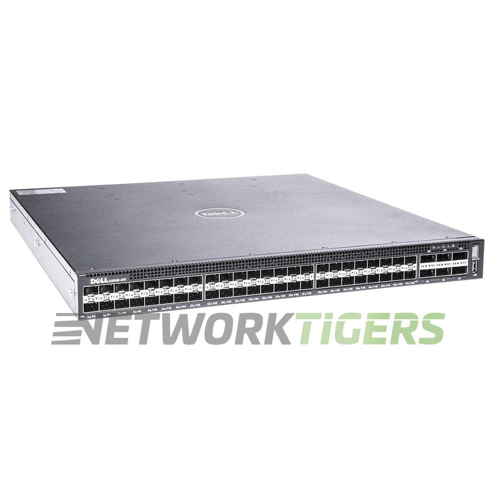 Dell S4048-ON-RA 48x 10GB SFP+ 6x 40GB QSFP+ B-F Airflow 210-ADUZ Switch