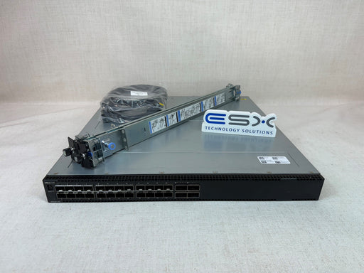 Dell S5224F-ON 24 Port 25G SFP28, 4x 100G Switch, 4x IO to PSU Fan, 2x PSU, OS10