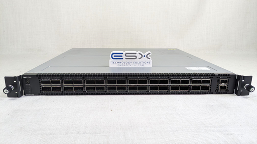 Dell S5232F-ON-RA 32x 100GbE QSFP28 Port Switch PSU to IO OS10 Rails