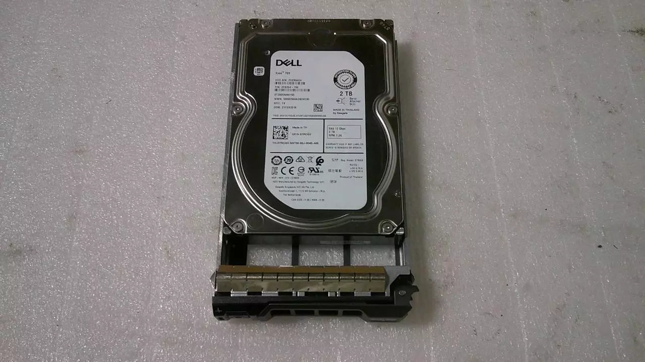 Dell ST2000NM0155 2 TB 2000GB 3.5" SAS Internal Server Drive HDD 07RCGV Dell