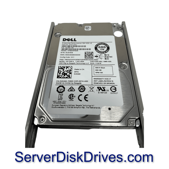 ST600MP0005 — Dell 600GB SAS 15k 2.5" 6G Hard Drive V5300
