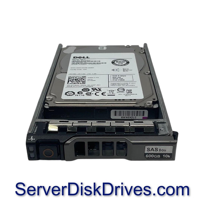 ST9600204SS — Dell 7T0DW 600gb 10k 6G 2.5in SAS Hard Drive