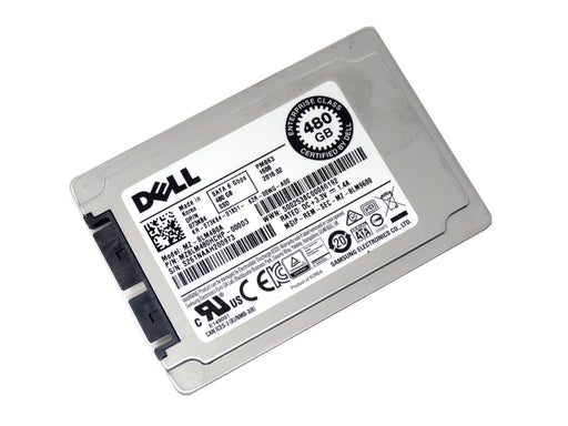 Dell Samsung PM863 480GB SATA 6Gbps 1.8'' SSD (MZ8LM480HCHP-000D3)