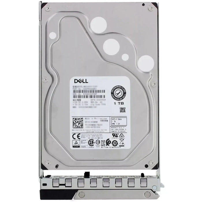 Dell TF07F 1TB 7.2K SATA 6Gbps 512n 3.5" Internal Hard Drive with Tray | USED