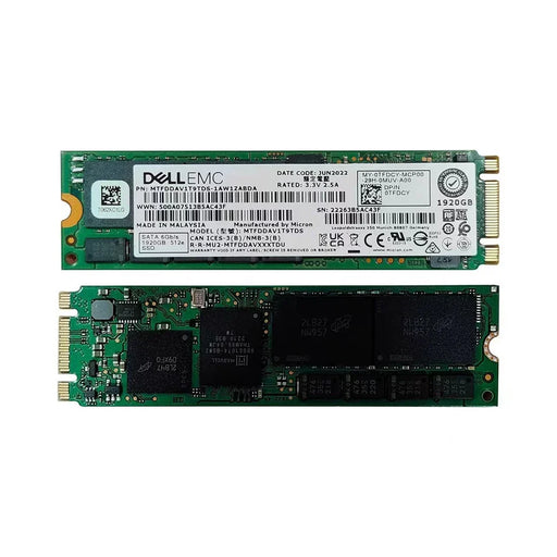 Dell TFDCY 1.92TB SATA M.2 2280 Enterprise SSD BOSS Card for PowerEdge Servers | USED