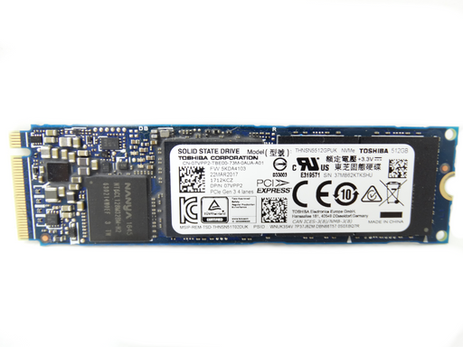 Dell Toshiba M.2 2280 512GB Laptop SSD Solid State Drive (THNSN5512GPUK)
