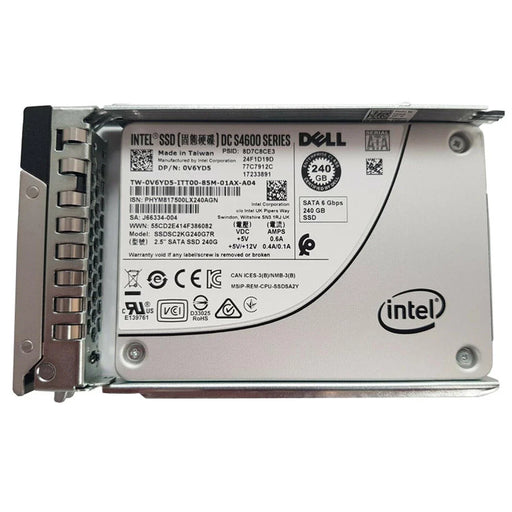 Dell V6YD5 240GB SATA-6Gbps Mixed-Use TLC 2.5" SSD | USED