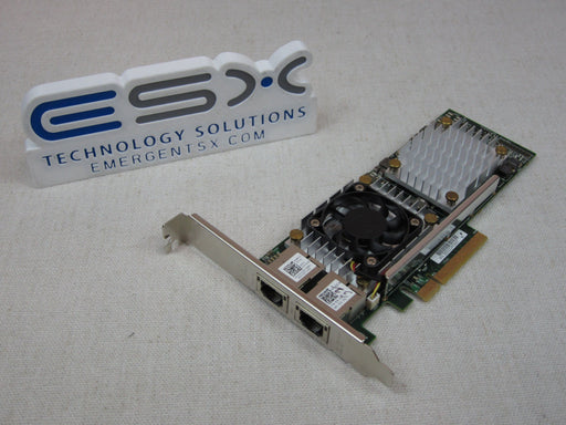 Dell W1GCR Broadcom 57810S Dual-Port 10GbE BASE-T Network Adapter Full Height