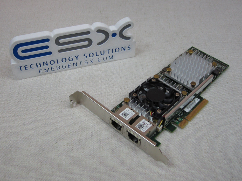 Dell W1GCR Broadcom 57810S Dual-Port 10GbE BASE-T Network Adapter Full Height