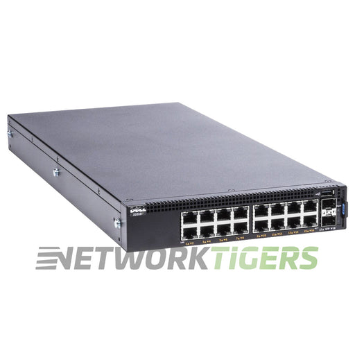 Dell X1018P EMC X Series 16x 1GB PoE RJ-45 2x 1GB SFP Switch
