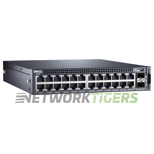 Dell X1026 EMC X Series 24x 1GB 2x 10GB SFP+ 463-5537 Switch