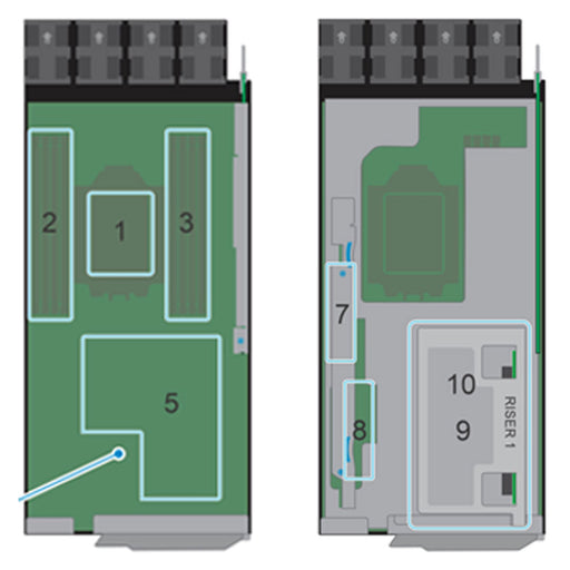 Dell XR8620t Rugged Heat Manager subsystem (HM)