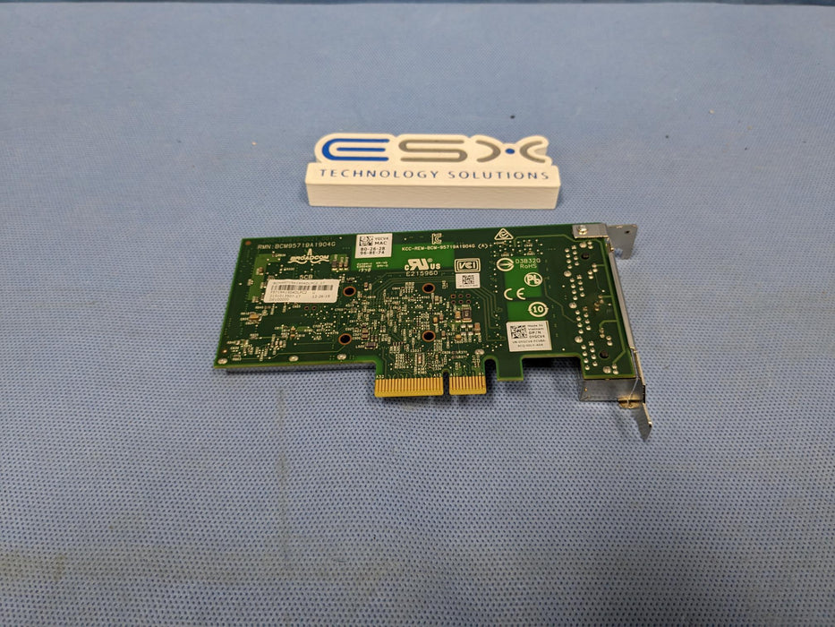 Dell YGCV4 Broadcom 5719 Quad-Port 1GB Ethernet PCIe Network Adapter Low Profile