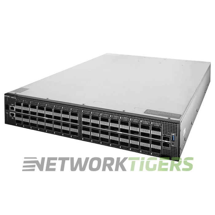Dell Z9664F-ON Z-Series 64x 400GB QSFP56-DD Front-to-Back Airflow OS10 Switch