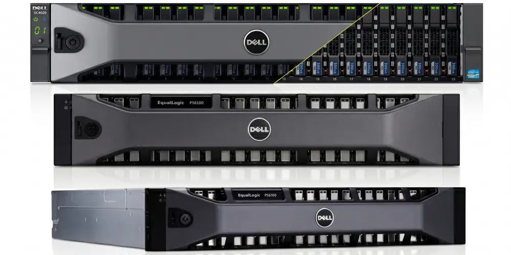 PS6100XS-EQUALLOGIC Dell EqualLogic PS6100XS Virtualized iSCSI SAN Storage Array with 2.8TB SSD 10.2TB HDD Gigabit iSCSI Dual Power Supplies 2U Rack-Mountable Modular SAN Storage Array