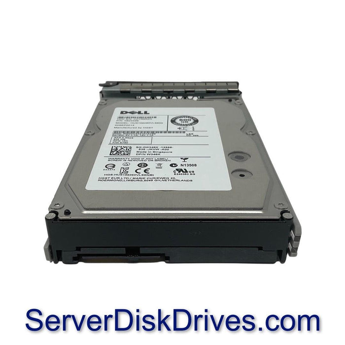 Dell HUS156060VLS600 W348K 600gb 15k 3.5in SAS Hard Drive