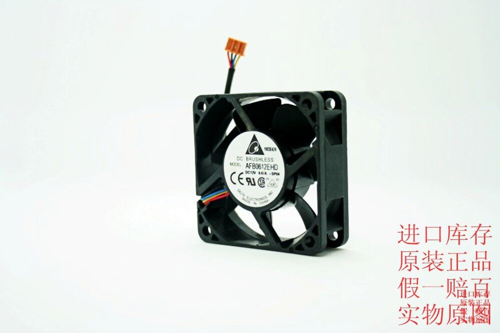 Delta AFB0612EHD 60x60x20mm 12V DC 0.47A DC Axial Fan