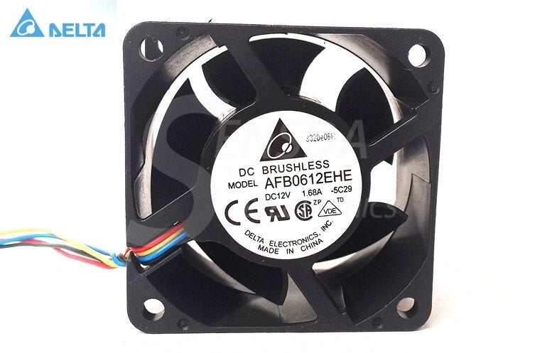 Delta AFB0612EHE 60x60x38mm 12V DC Axial Cooling Fan