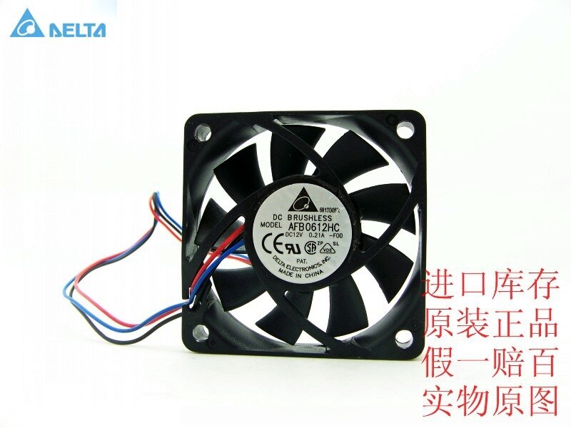 Delta AFB0612HC 60x60x13mm 0.21A Axial Cooling Fan