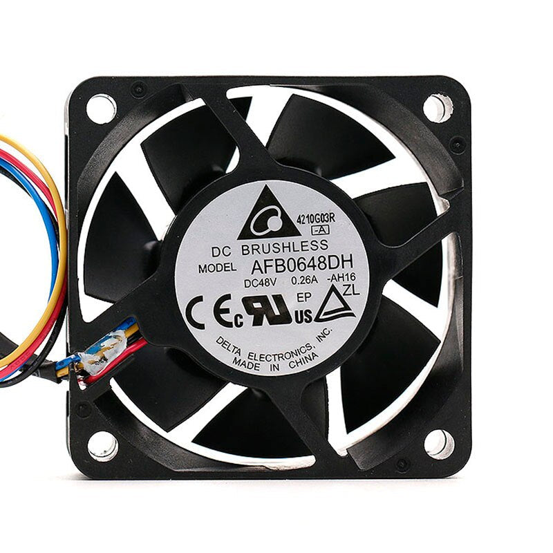 Delta AFB0648DH 60x60x25mm 48V DC 0.26A Axial Cooling Fan
