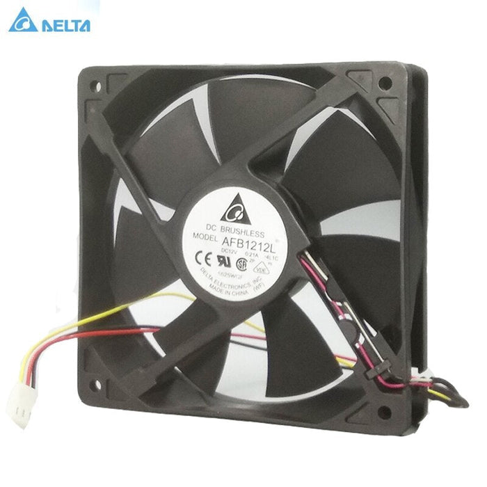 Delta AFB1212L 120x120x25mm 12V DC 0.60A Axial Cooling Fan