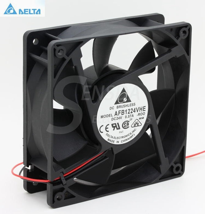 Delta AFB1224VHE 120x120x38mm 24V DC 0.57A Axial Cooling Fan