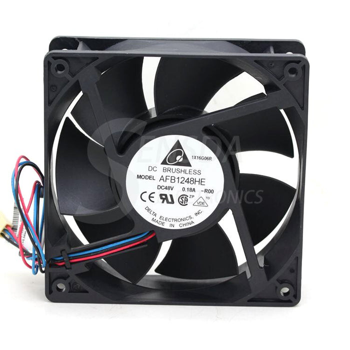 Delta AFB1248HE 120x120x38mm 48V DC 0.18A Axial Cooling Fan