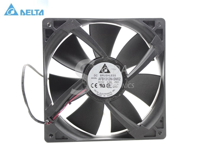 Delta AFB1312M 135x135x25mm 12V DC 0.38A Axial Cooling Fan