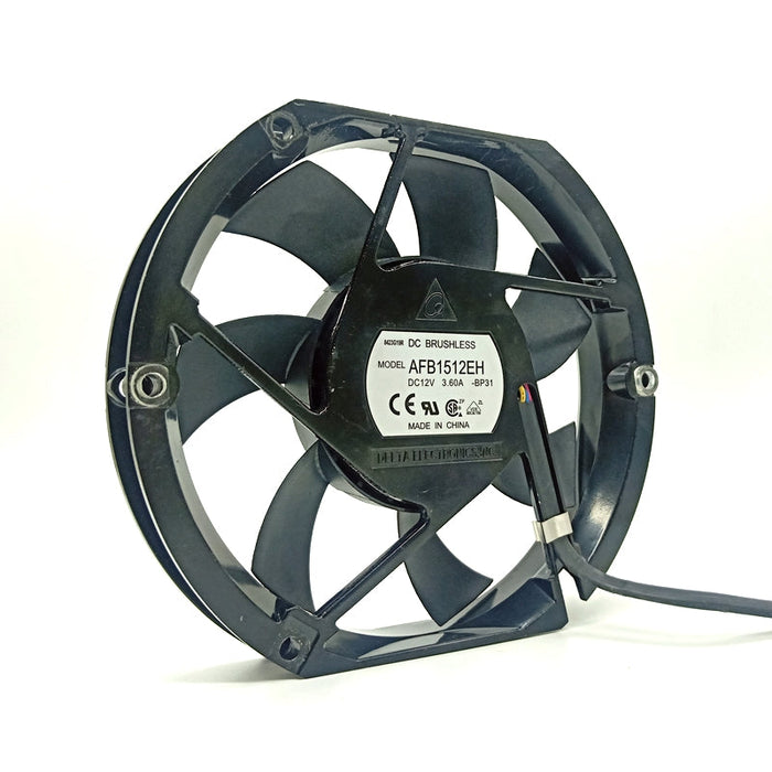 Delta AFB1512EH 172x150x25.4mm 12V DC 3.00A Axial Cooling Fan