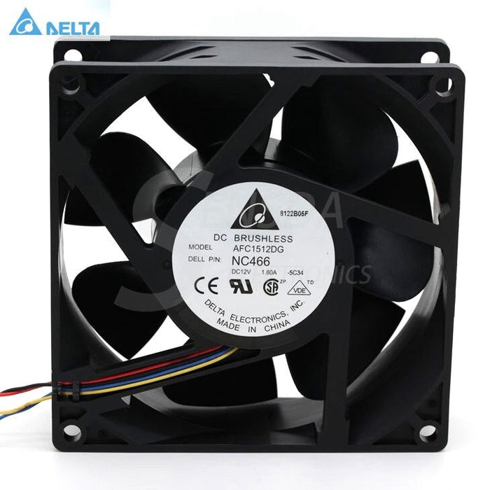 Delta AFC1512DG 150x150x50mm 12V DC 1.80A Axial Cooling Fan