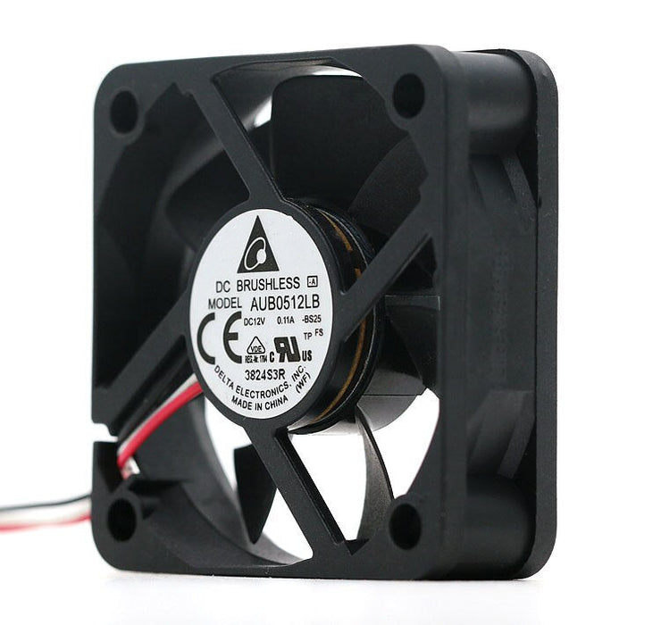 Delta AUB0512LB 50x50x15mm 12V DC 0.11A Axial Cooling Fan