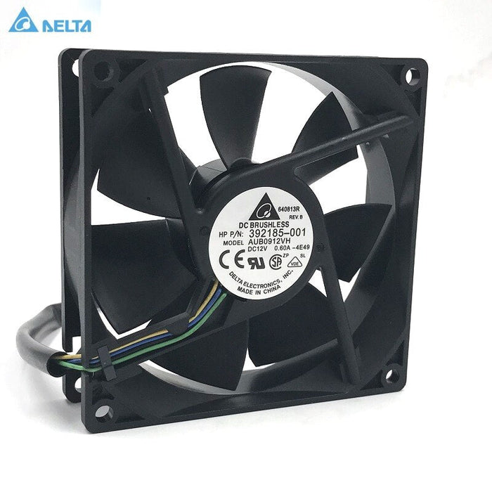 Delta AUB0912VH 92x92x25mm 12V DC 0.60A Axial Cooling Fan
