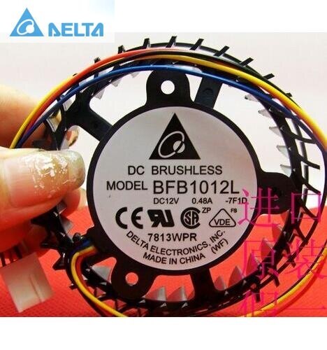 Delta BFB1012L 35x39x45mm 12V DC 0.48A Axial Cooling Fan