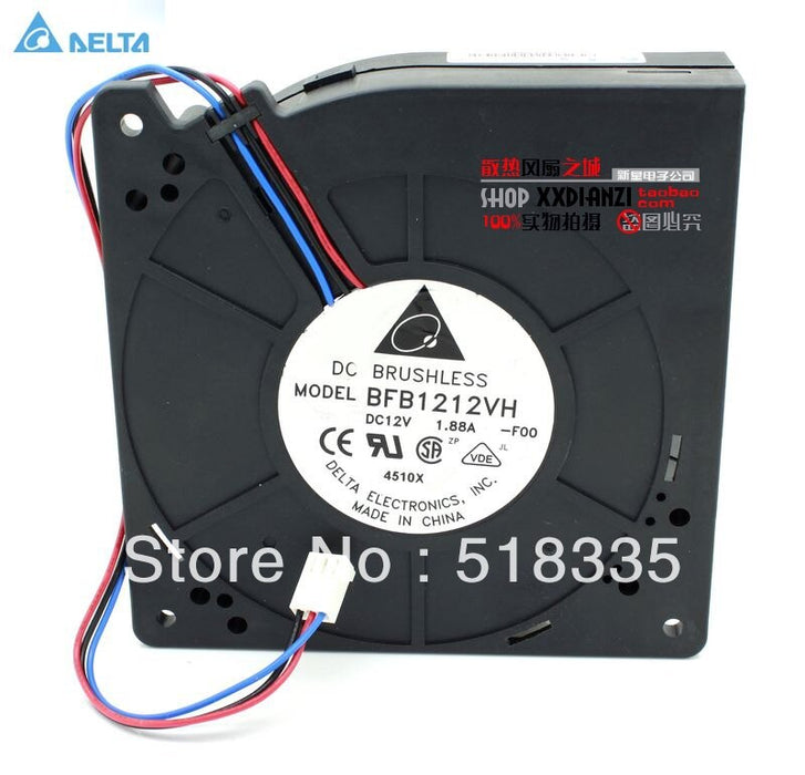 Delta BFB1212VH 120x120x32mm 12V DC 1.88A Axial Cooling Fan