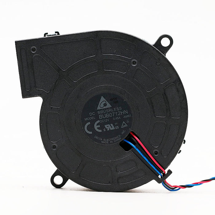 Delta BUB0712HN 70x70x33mm 12V DC 0.45A 3-Wire DC Blower Fan