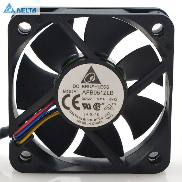 Delta DELTA 0.11A 4-Wire Axial Cooling Fan