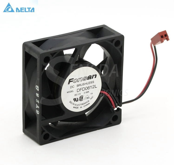 Delta DFD0612L 60x60x20mm 12V DC 0.09A Axial Cooling Fan