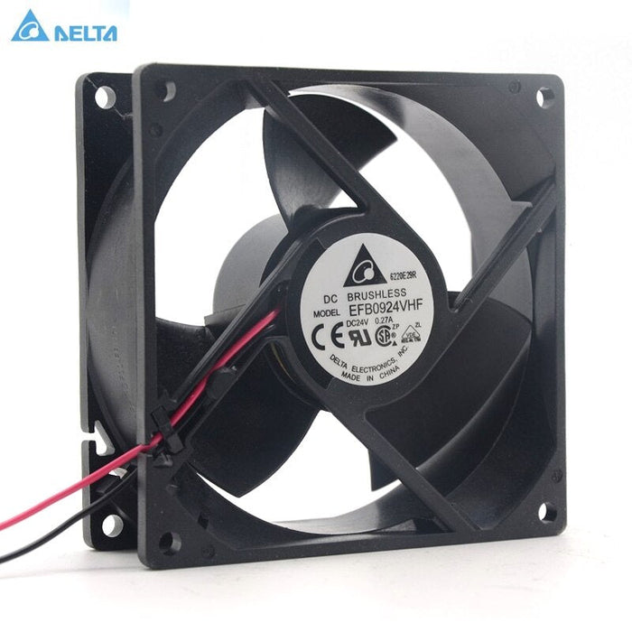 Delta EFB0924VHF 90x90x32mm 24V DC 0.27A Axial Cooling Fan