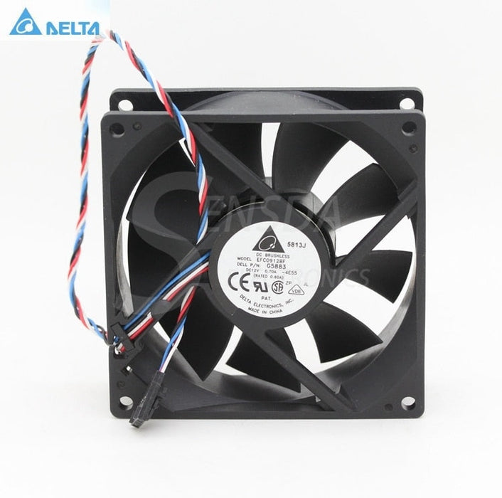 Delta EFC0912BF 12V DC 0.70A Axial Cooling Fan
