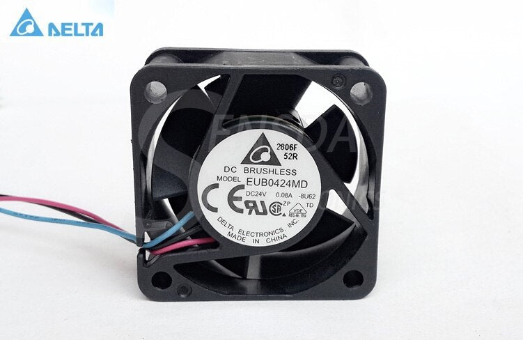 Delta EUB0424MD 40x40x20mm 24V DC 0.08A Axial Cooling Fan