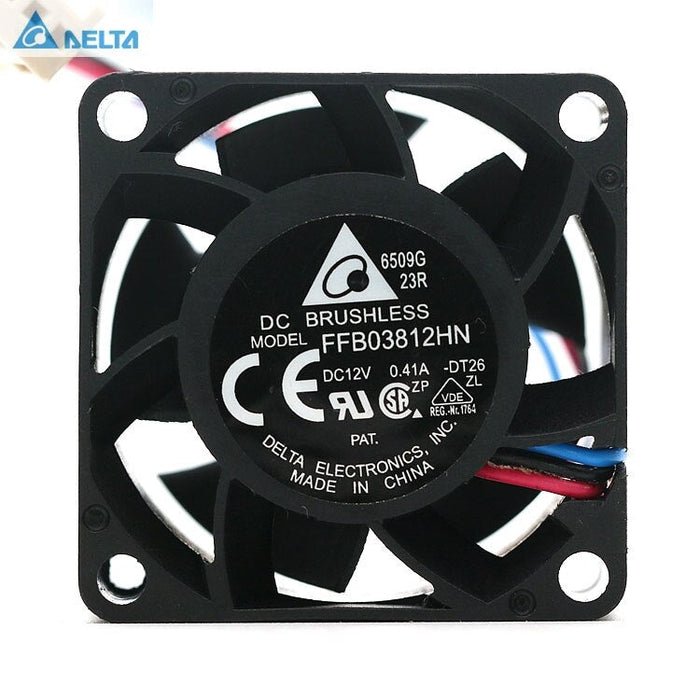 Delta FFB03812HN 38x38x28mm 12V DC 0.41A Axial Cooling Fan