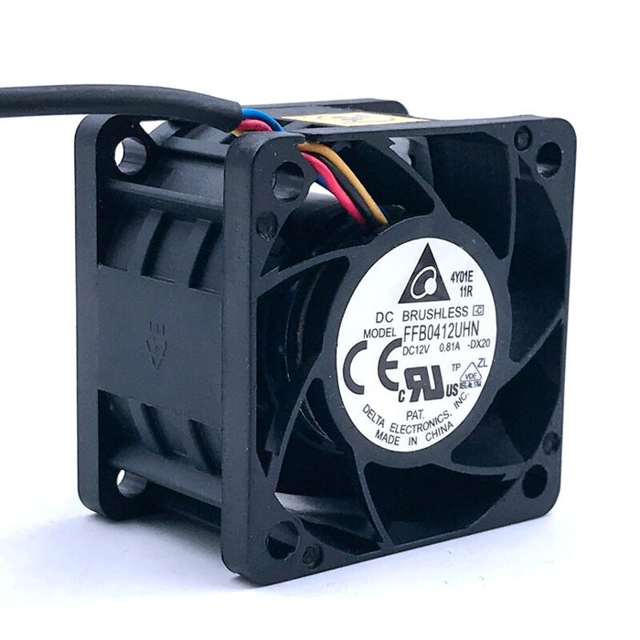 Delta FFB0412UHN 40x40x28mm 12V DC 0.81A Axial Cooling Fan