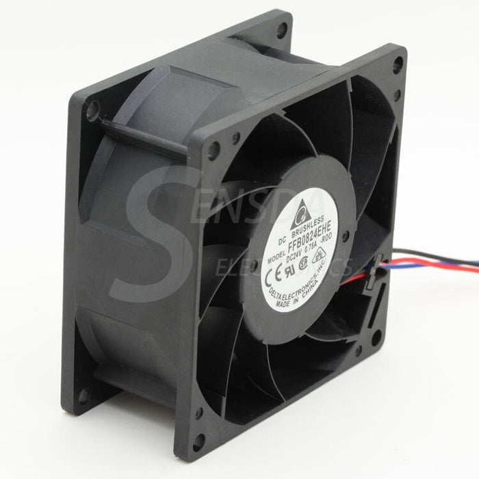 Delta FFB0824EHE 80x80x38mm 24V DC 0.75A Axial Cooling Fan