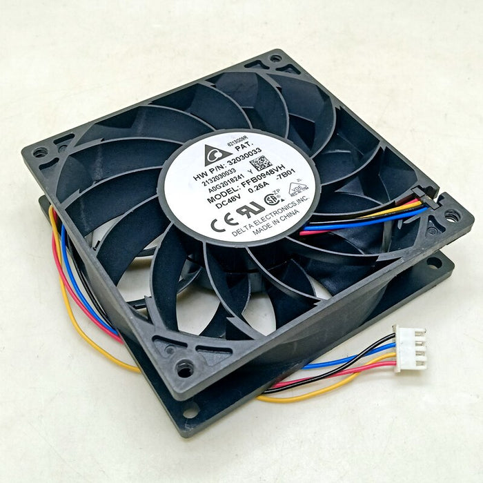 Delta FFB0948VH 92x92x25mm 48V DC 0.26A Axial Cooling Fan