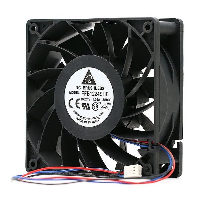 Delta FFB1224SHE-BR00 120x120x38mm Axial Cooling Fan